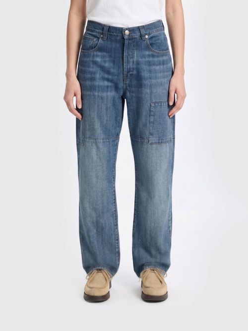 Jeans Woman color Blue