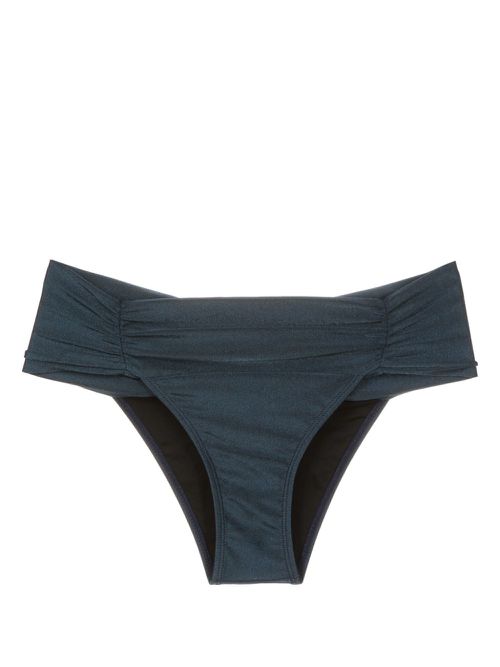 Jasper ruched bikini bottoms - Black