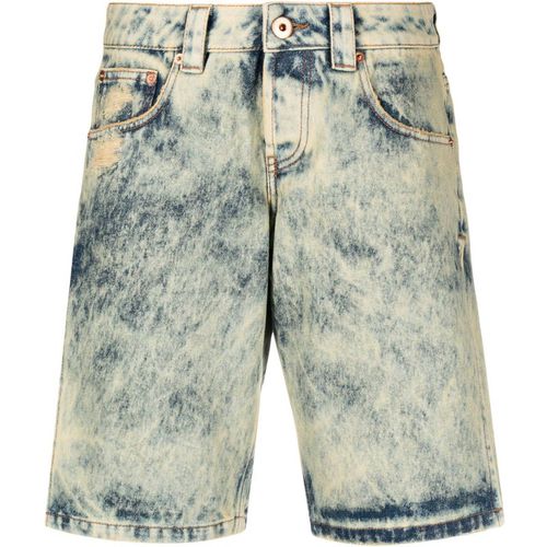 Vaquera Denim Split Shorts