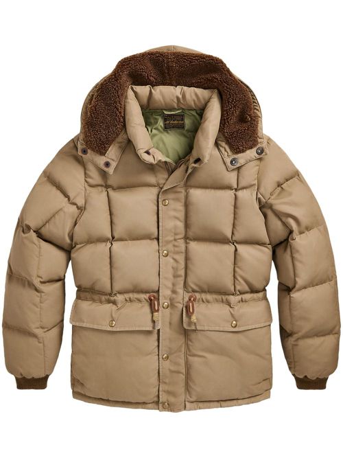 Quilted padded jacket - Neutrals