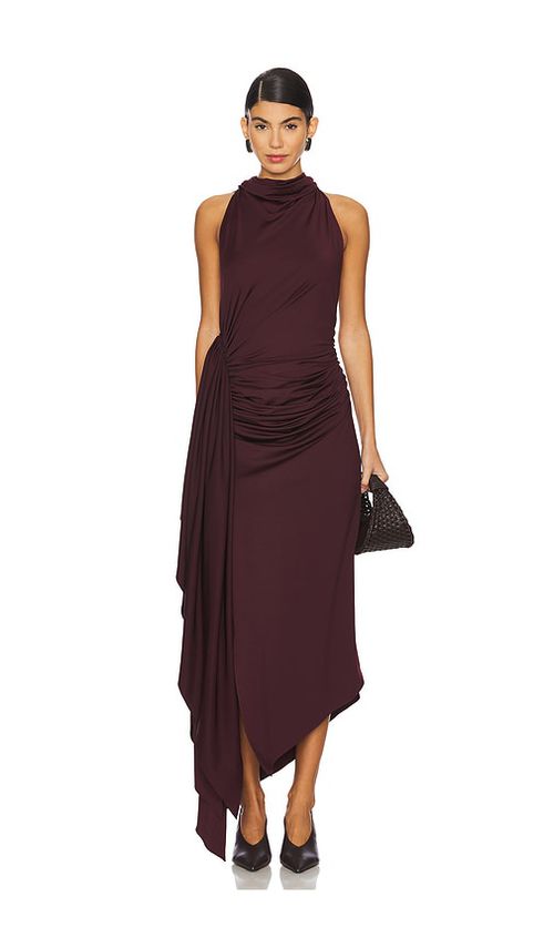 Rangel ROBE MAXI DOS-NU JULLIA en Purple.  XS. Also en
