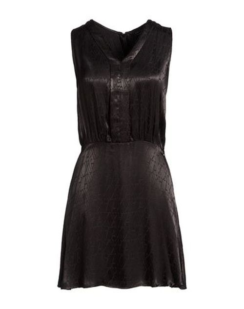Woman Mini dress Black Size 2 Viscose