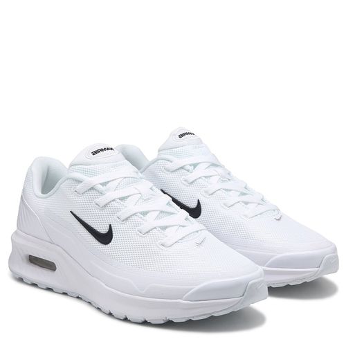 Men's Air Max Bia Sneakers (White/Black)