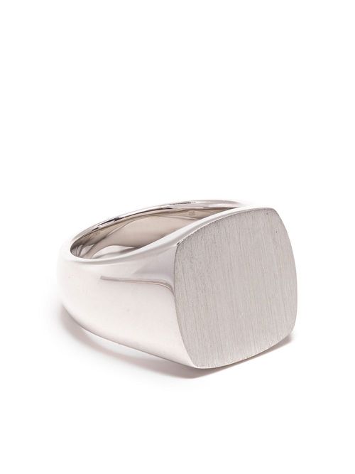 Cushion Satin 925 ring - Silver