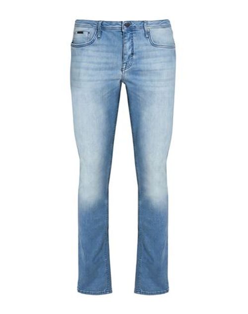 Man Jeans Blue Size 28 Cotton, Polyester, Elastane