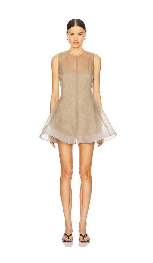 L'Academie ROBE BLAIRE en Taupe.  XL. Also en