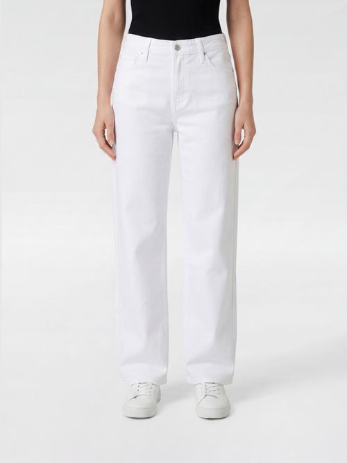 Jeans Woman color White