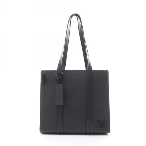 Louis Vuitton Black Leather Tote Bag Pre-Owned