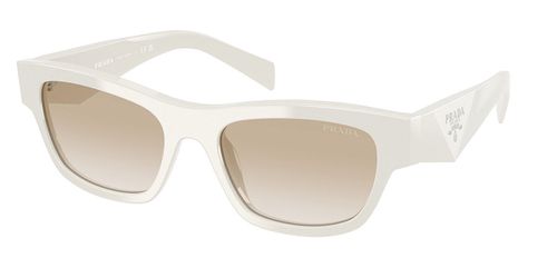Prada PR B09S 26A80M Men's Sunglasses White Size 52