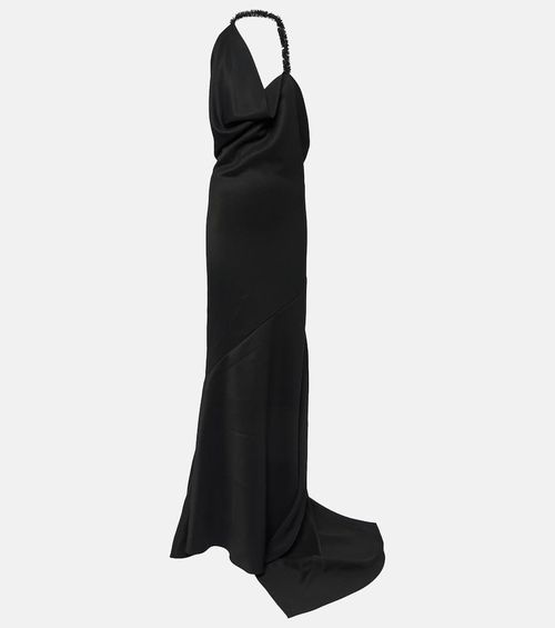 Desires draped embellished gown
