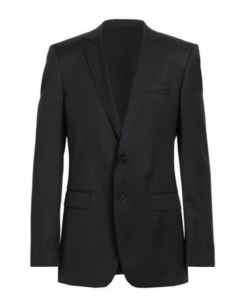 Man Blazer Black Size 44 Virgin Wool