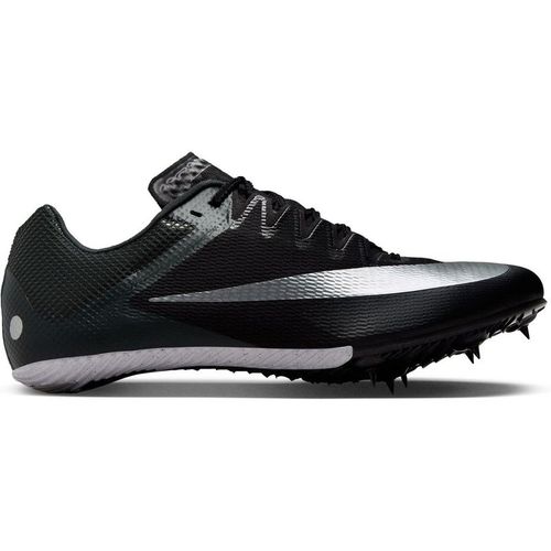 Nike Mens Zoom Rival Sprint Track Running Spikes in Black/Metallic