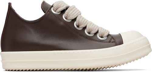 Brown Temple Jumbolace Low Sneakers