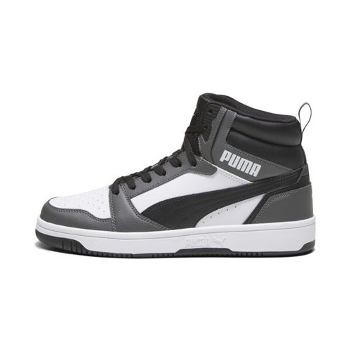 PUMA Rebound V6 Men's Mid Top Sneakers in White
