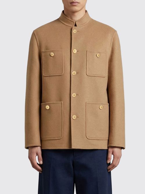 Coat Men color Camel