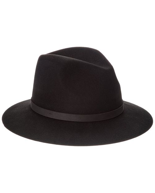 Short Brim Wool Fedora