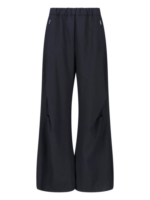 Womens Wool-Blend Trousers