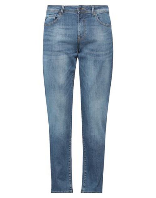 Man Jeans Blue Size 31 Cotton, Elastane
