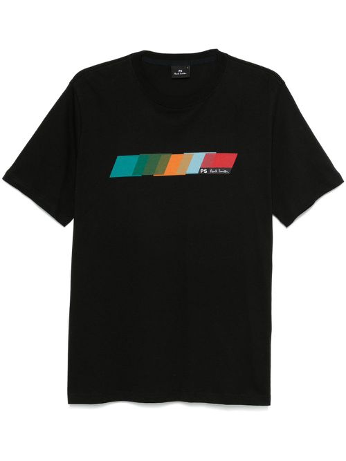 Logo-print T-shirt - Black