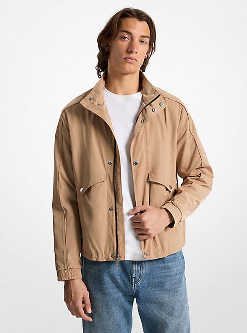 Water-Resistant Windbreaker Jacket