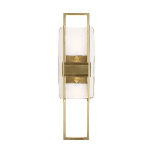 Duelle 1-Light 18.00"H LED Wall Sconce in Natural Bra