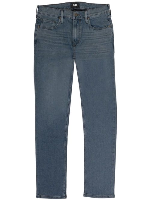 Mid-rise straight-leg jeans - Blue