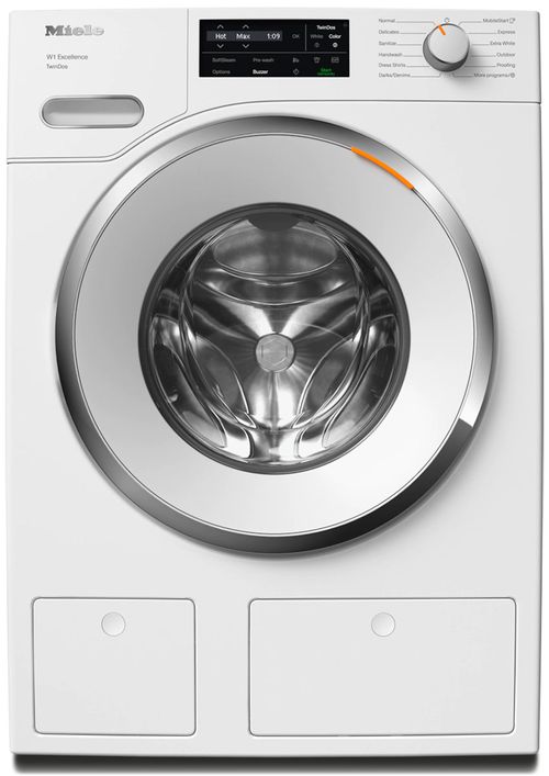 "WXF 660 WCS W1 24"" Lotus White Front Load Washer"