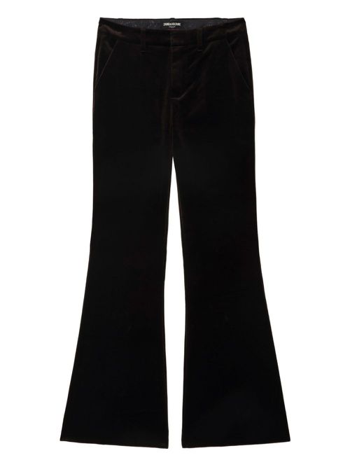 Velvet trousers - Brown
