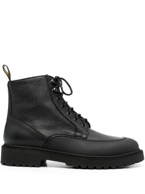 Lace-up ankle boots - Black