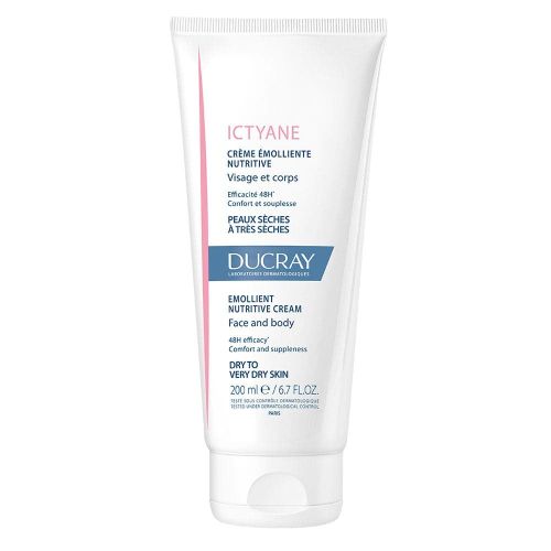 Ducray Ictyane Emollient Nourishing Face & Body Crea
