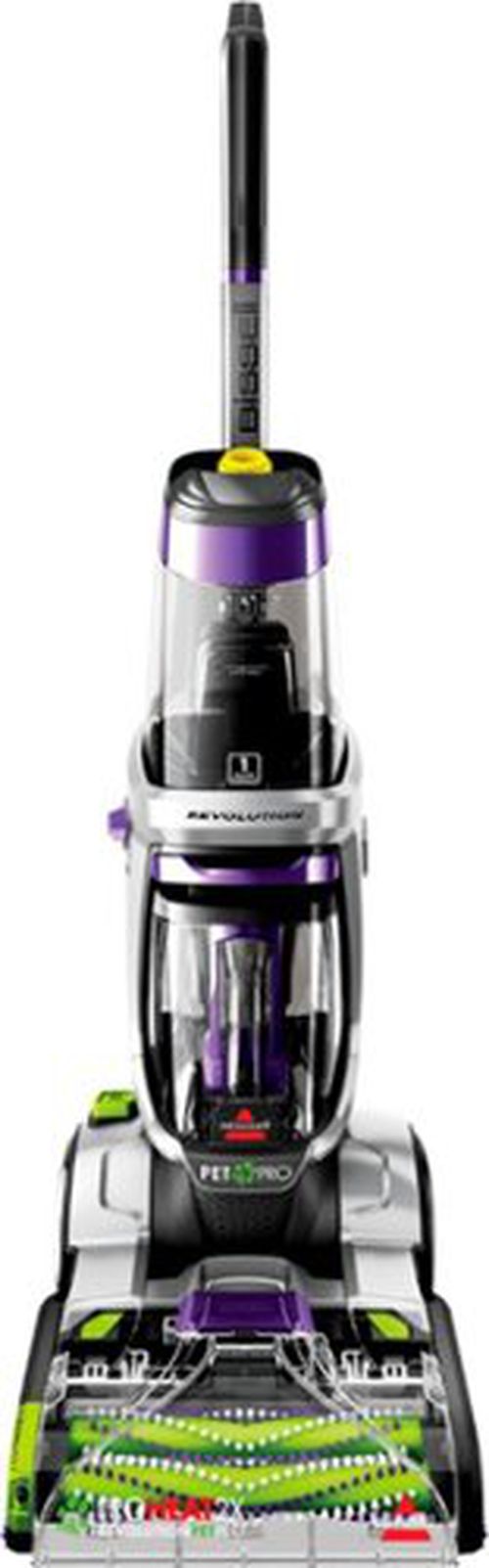 ProHeat 2X Revolution Pet Pro Plus Corded Upright Carpet Deep Cleaner - silver/purple