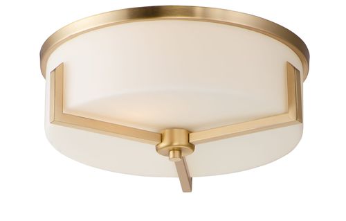 Maxim Dart 3-Light Ceiling Light in Satin Bra