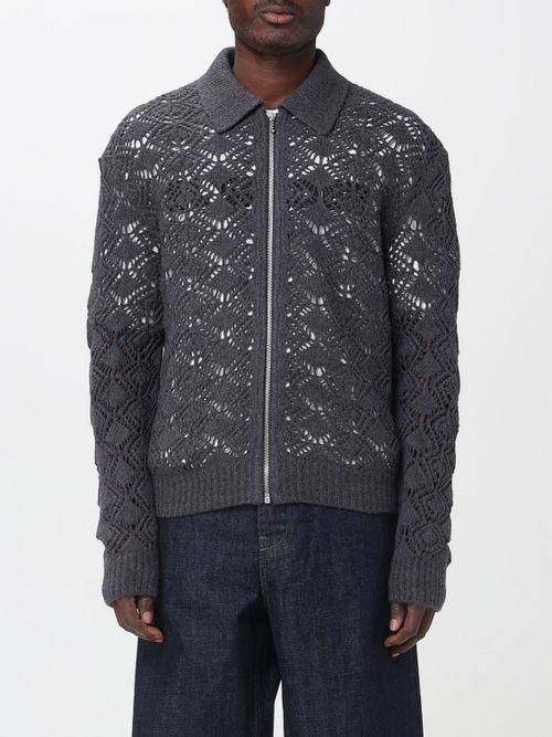 Cardigan Men color Grey