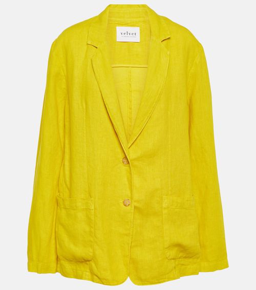 Cassie linen blazer