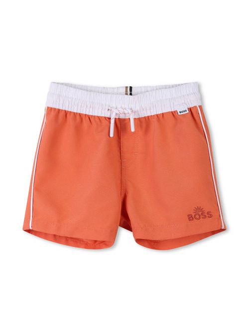Logo swim shorts - Orange