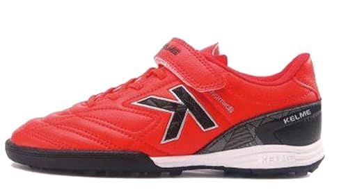 KELME Laceless Soccer Cleats Youth and Kids – Futsal or Turf Soccer Shoes for Boys/Girls – Indoor or Outdoor Football Boots