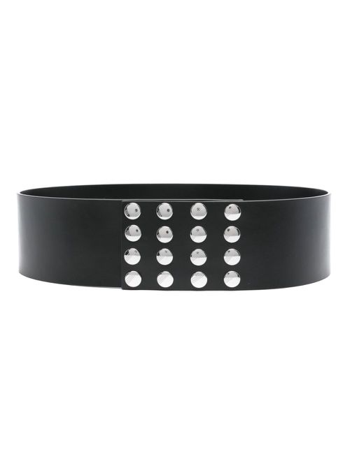Leather belt - Black