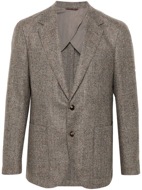 Canali Geruite blazer - Beige