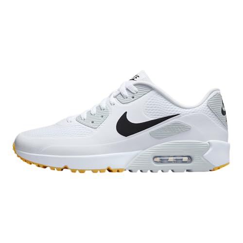 Nike Air Max 90 G Golf Shoes (HV9305-102, White/Black)
