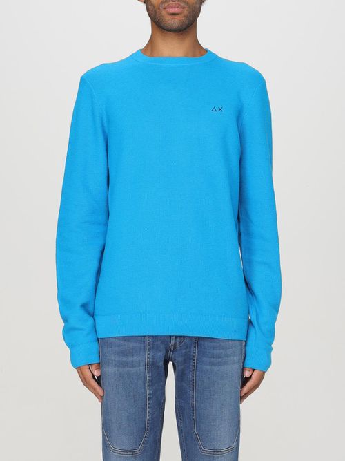 Sweater Men color Turquoise