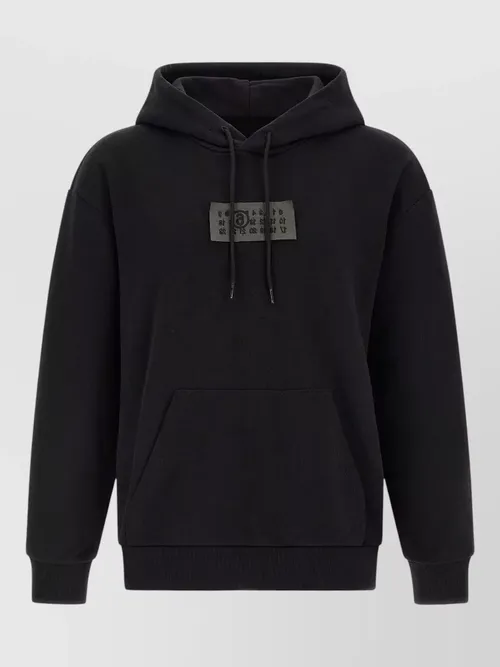 Maison Margiela - hooded top drawstring hood kangaroo pocket