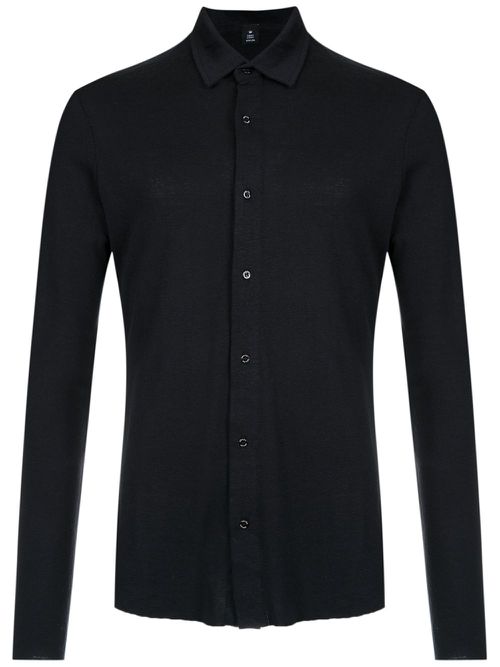 Slim-fit shirt - Black