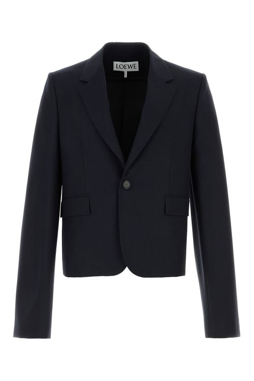 Midnight blue wool blazer