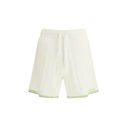 Tennis Bermuda Shorts — White