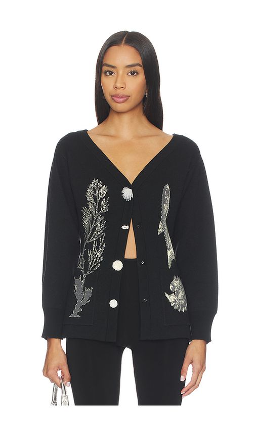 Basa Cardigan in Black. - M also in