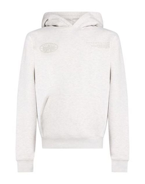 Man Sweatshirt Light grey Size L Cotton, Polyester