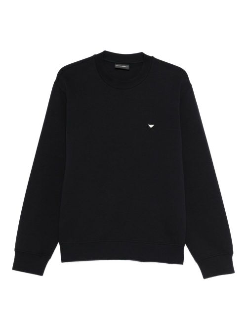 Cotton crewneck sweatshirt