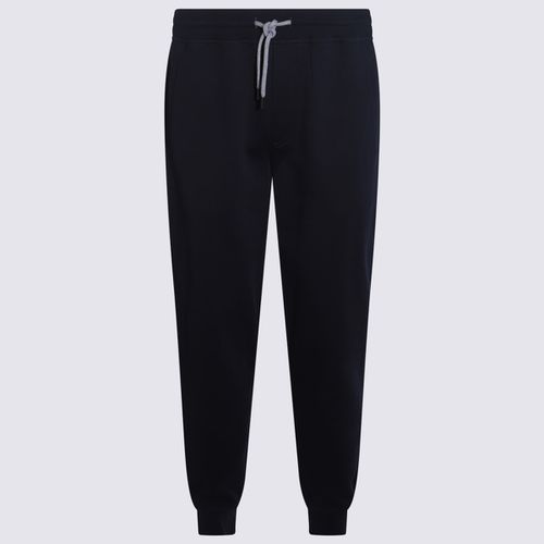 Navy Blue Cotton Pants