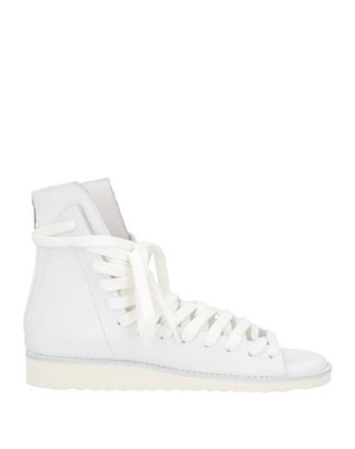 Man Sandals White Size 7 Leather