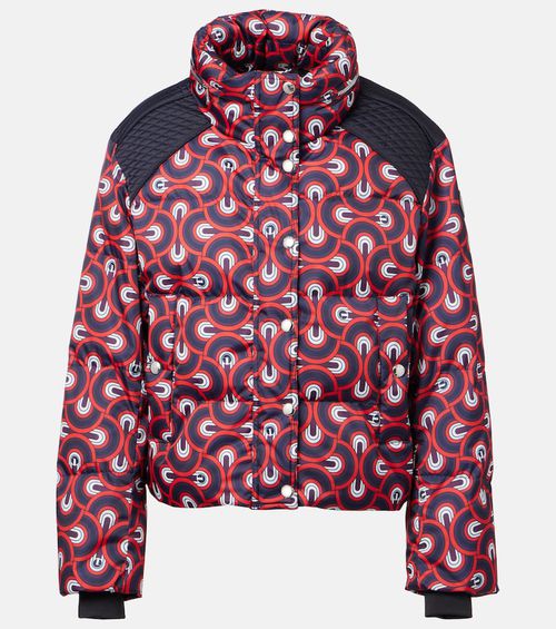 Tatum printed quilted ski jacket